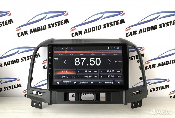 Штатная магнитола Hyundai Santa Fe 2006+