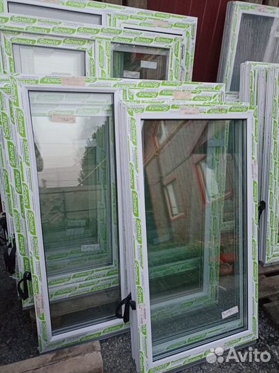 Окна пластиковые не б/у