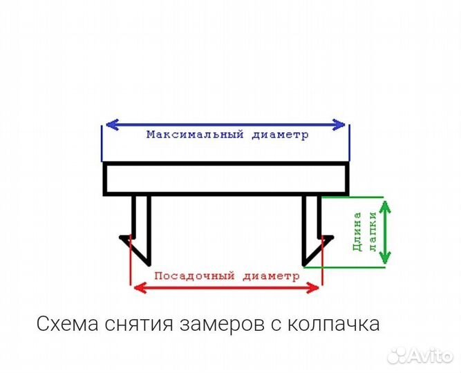 Колпачки на литые диски Volvo чёрные