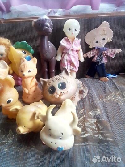 Резиновые игрушки СССР