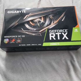 Коробка от видеокарты rtx 2080ti