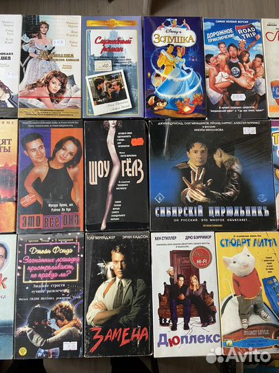 Видео кассеты с фильмами