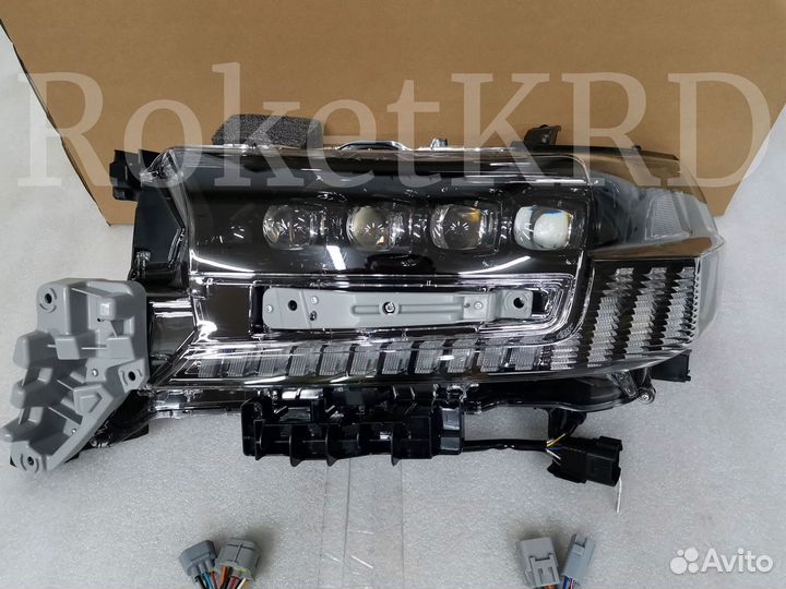 Фары Toyota Land Cruiser 200 15-2020г тюнинг