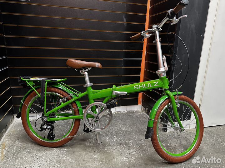 Складной велосипед Shulz Easy 8ск. 2022 зеленый