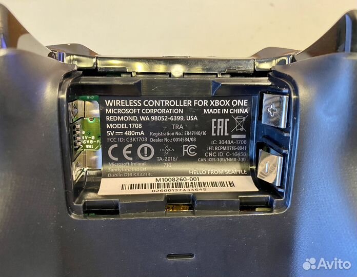 Геймпад xbox One беспроводной