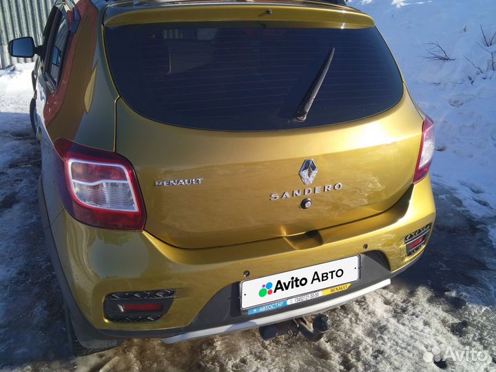 Renault Sandero Stepway 1.6 AT, 2017, 126 000 км