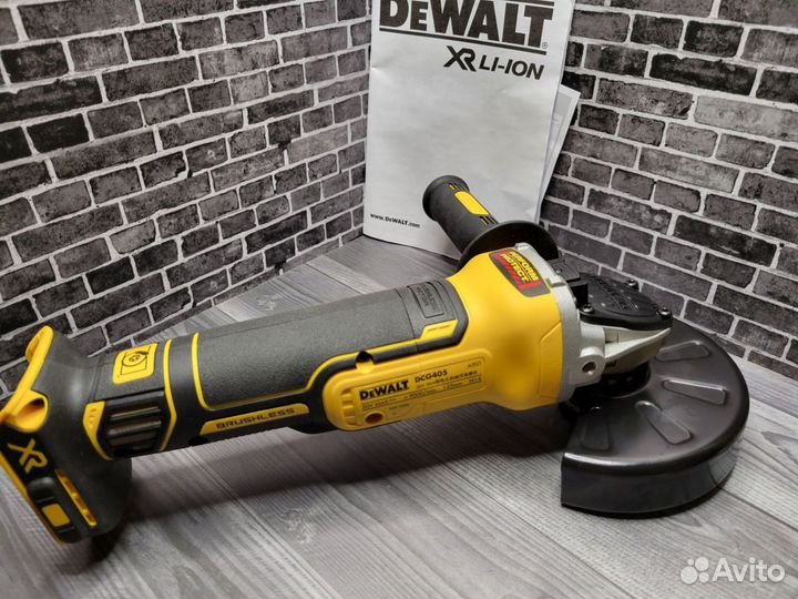 Аккумуляторная болгарка DeWalt DCG 405