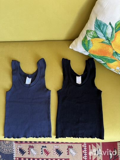 Укороченные топы-лапша на xs-s