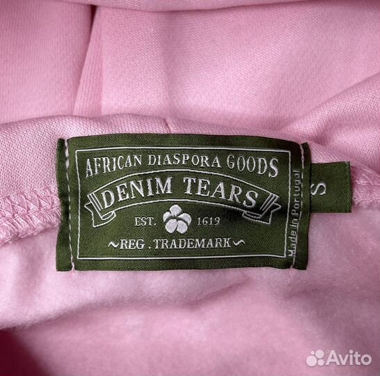 Худи Denim tears pink