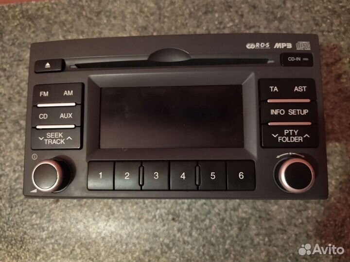 Магнитола Kia Rio jb 2005-2011 штатная