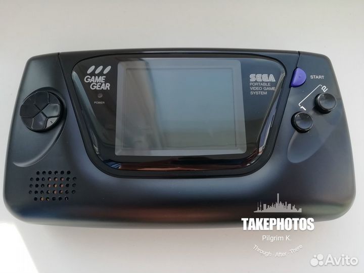 Sega GameGear с играми