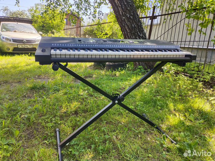 Cинтезатор medeli m331 + стойка + музыкальный стул