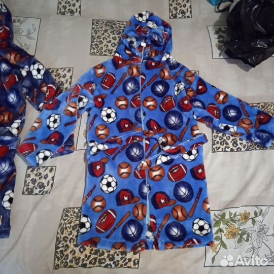 Детский махровый халат