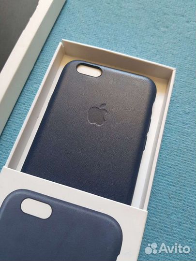 Оригинал (кожаный) Чехол Leather Case на iPhone 6s