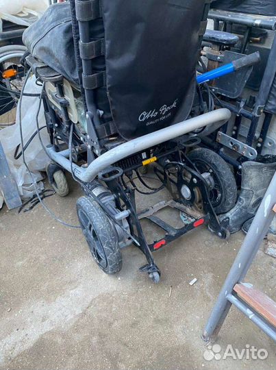 Инвалидная коляска с электроприводом бу