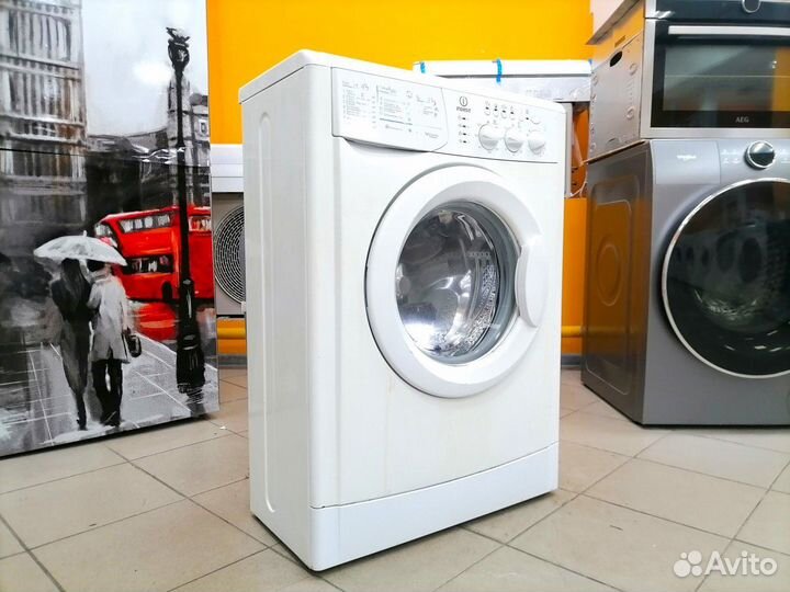 Стиральная машина узкая бу Indesit. Гарантия
