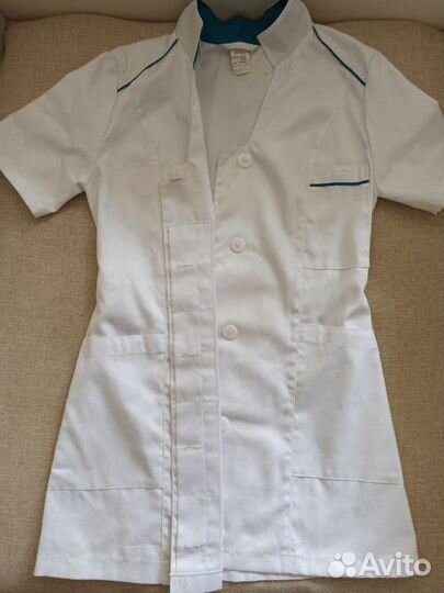 Детский халат для проведения опытов в биохиме