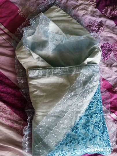 Конверт одеяло на выписку