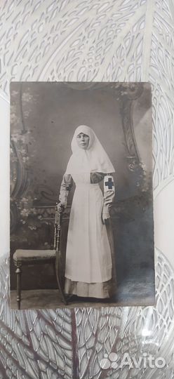 Фото Москва 1915 г Сестра Милосердия