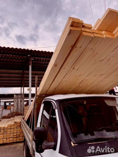 Доска обрезная 25х150х6000мм