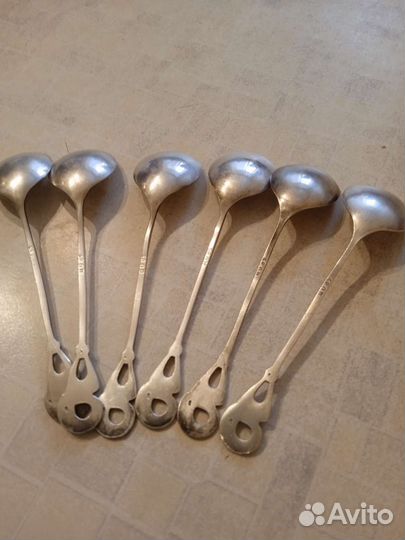 Чайные ложки мельхиор