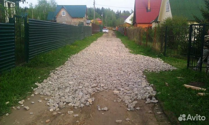 Щебень гранитный