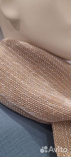 Мужской шарф из льна