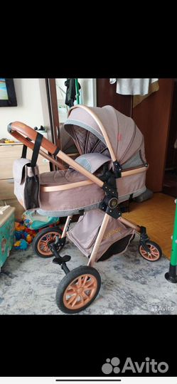 Коляска 2 в 1 luxmom