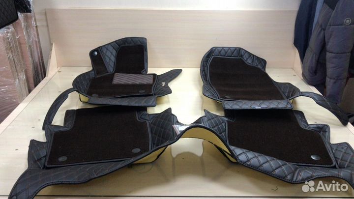 3D Коврики BMW X7 G07 2022 2021 2020 2019 Экокожа