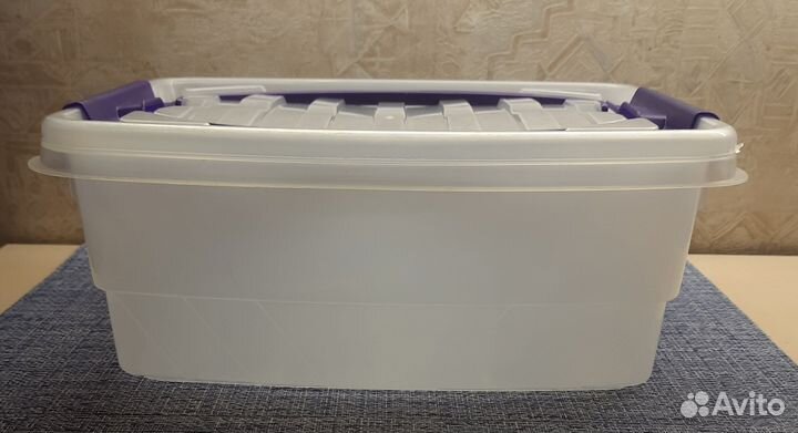 Контейнер пластиковый прозрачный