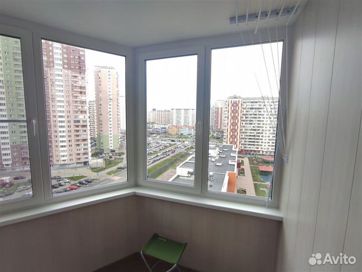 Остекление балкона окнами пвх