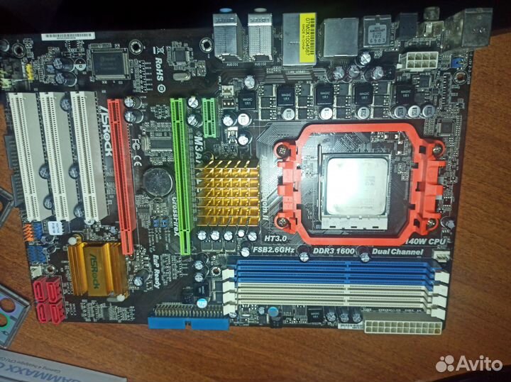 Комплектующие для пк бу Phenom II и др