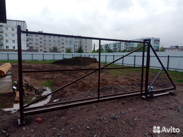 Каркас откатных ворот