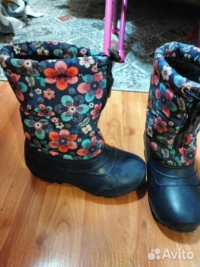 Сапоги утеплённые