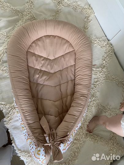 Кокон гнездышко матрасик