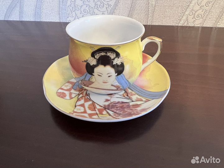 Сервиз чайный, фарфор