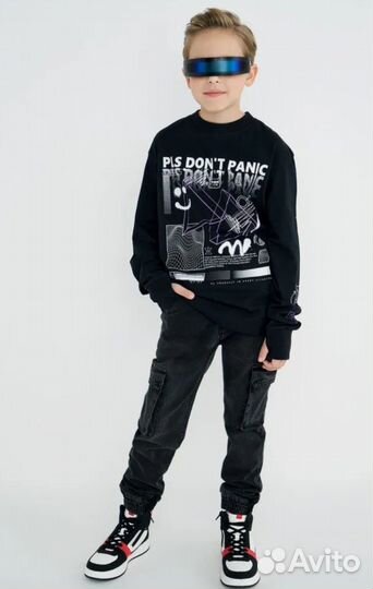 Лонгслив на мальчика новый Ostin 158