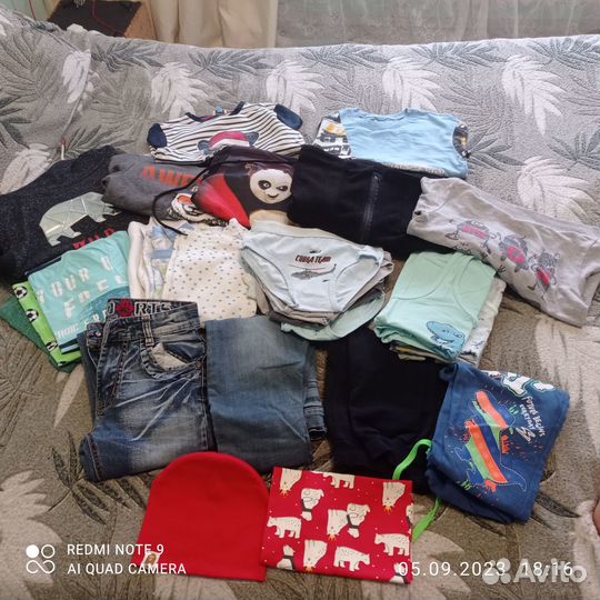 Вещи пакетом на мальчика 4-6 лет