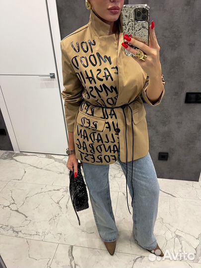 Пиджак женский оверсайз