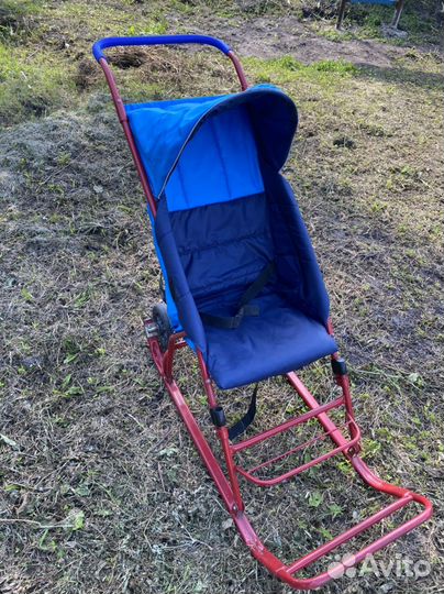 Коляска санки