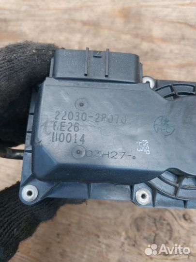 Дроссельная заслонка Toyota Camry XV40 ACV40 2009