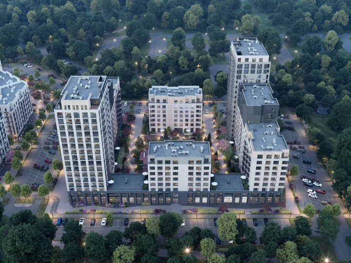 2-к. квартира, 59,6 м², 6/18 эт.