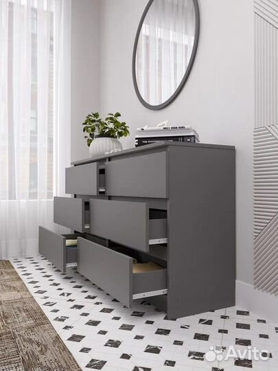 Комод 6 ящиков в спальню