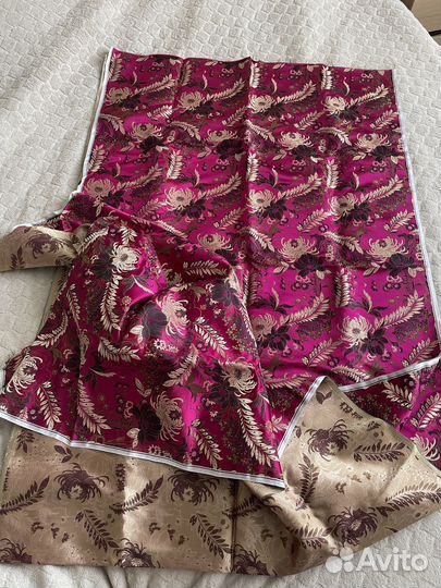 Ткань отрез 80-х - 90-х, 4,5/0,75 м, ретро ткань