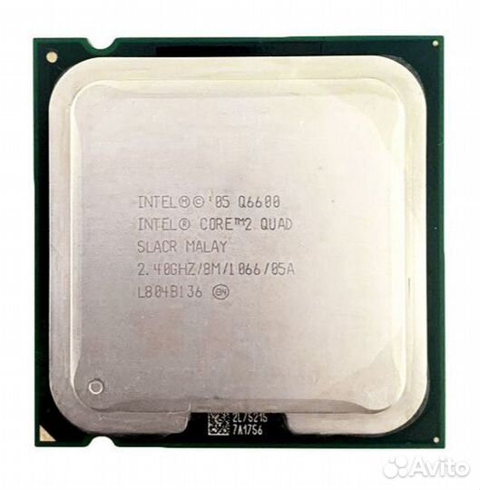 Quad q6600 сокет 775