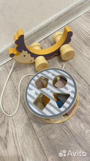 Деревянная каталка сортер