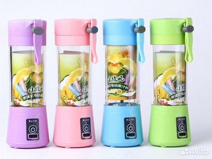 Мини блендер для смузи и коктейлей