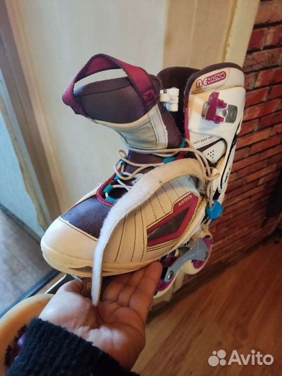 Роликовые коньки женские 38, 39
