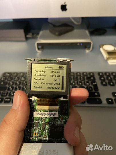 iPod mini 64gb, редкий «золотой» цвет