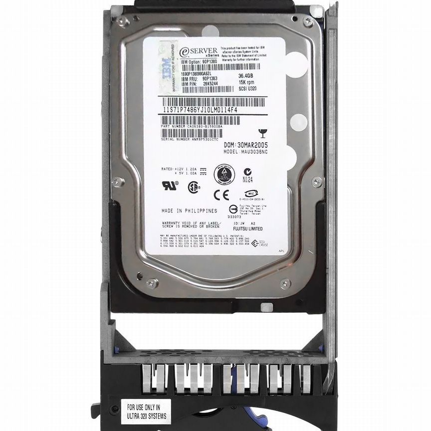 [39R7314] Жесткий Диск Ibm 36,4gb U320scsi 3.5" Hdd 39r7314